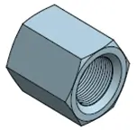 Tampão fêmea BSP em aço para vedação