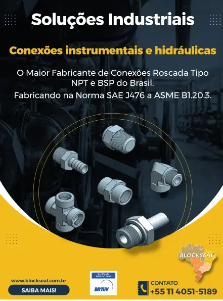 Adaptudo conexões e peças para sistemas industriais